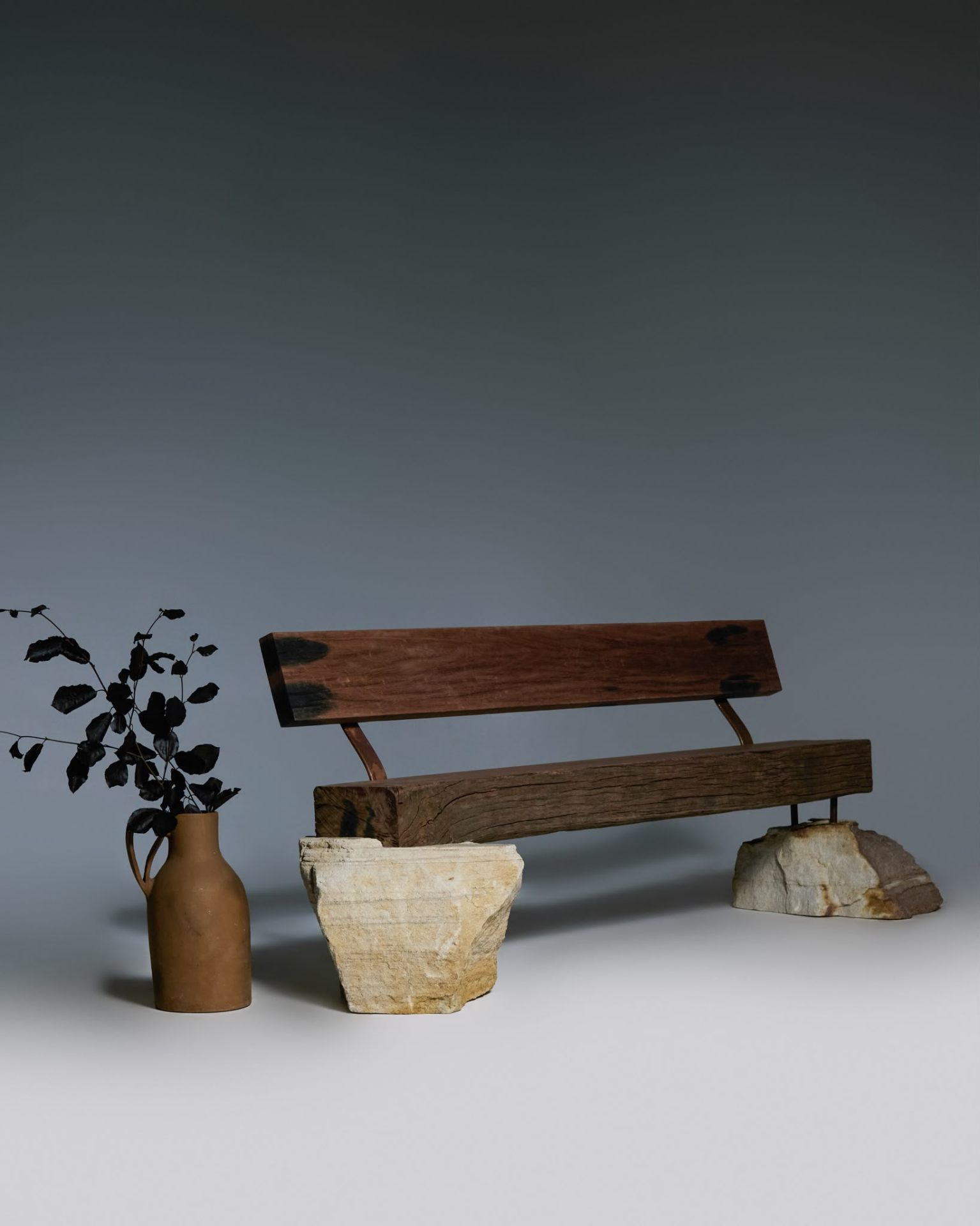 Greau Object handcrafted furniture piece (01) — regenerative material design, Illawarra NSW