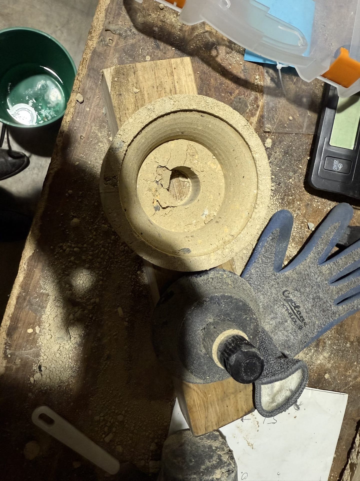 Greau Lab material research — earth process in regenerative design